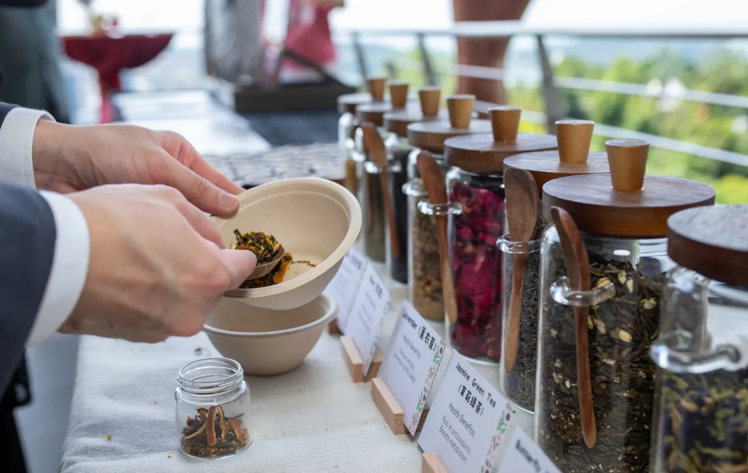 Multicultural Tea Blending Live Station